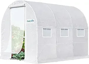 Premium Greenhouse for Outdoors, 10x6.6x6.6FT Upgraded Portable Walk-in Heavy Duty Frame Large Garden Plant Hot Outside Hoop Ho