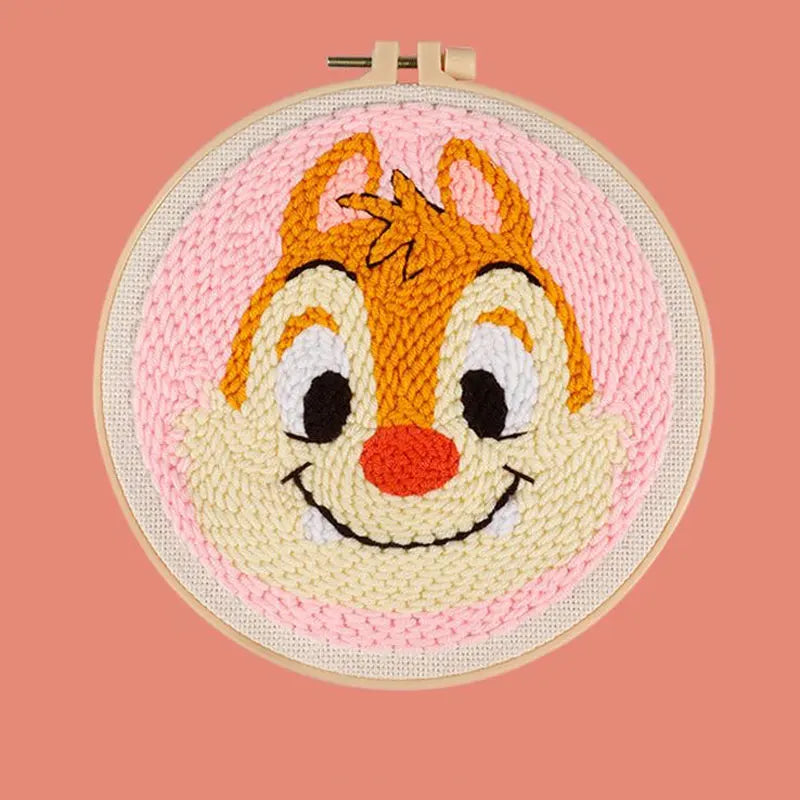 DIY Craft Punch Needle Embroidery Kits Sewing Kit Needlework Cross Stitch for Beginner Magic Pock Pen Set Home Painting Decor