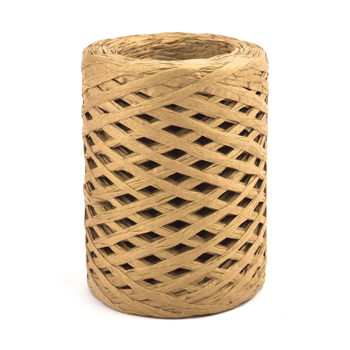 100M Natural Raffia Straw Yarn Hand-Knitted Crocheting Grass Paper Rope For DIY Sunhat Beach Bag Cord Baking Gift Packaging Rope
