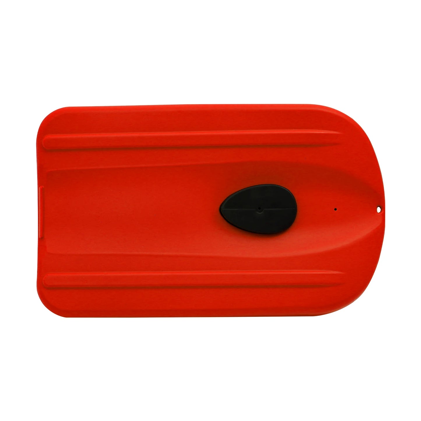 Red Sled Snowboard with Handle for Kids, Snowboard for Skiing, Sandy Terrain, Sledding Snowboard for Winter Fun