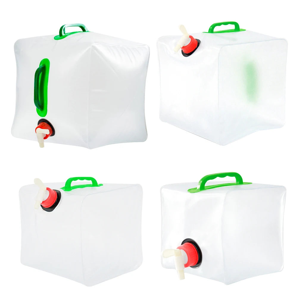 5L/10L/15L/20L Water Container Kettle Portable Camping Bucket Water Storage Large Capacity No Leakage Camping Equipment Supplies